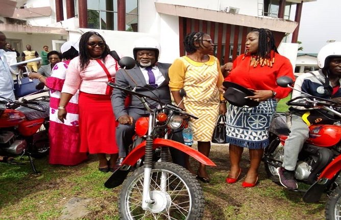 Awarded a brand Yamaha Bike by GIZ for it’s citizen consultation